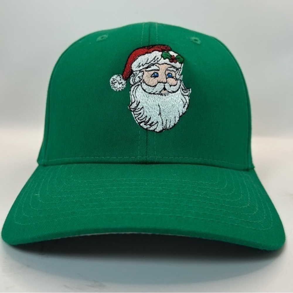 ☃️Ho Ho Ho ball cap. Santa on the front….Frosty in the back ☃️🎅